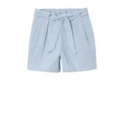 NAME IT KIDS casual short NKFFALINNEN lichtblauw Korte broek Meisjes K...