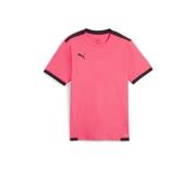 Puma voetbalshirt roze/zwart Sport t-shirt Jongens/Meisjes Gerecycled ...