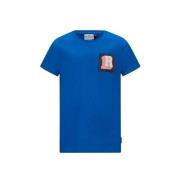 Retour Jeans T-shirt Orlando met printopdruk felblauw Jongens Katoen R...