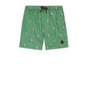 Shiwi zwemshort groen Jongens Polyester All over print - 110/116