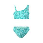 Brunotti crop bikini Avivi turquoise Groen Meisjes Polyester Bloemen -...