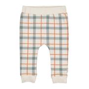 Quapi baby geruite broek ecru/grijsblauw/oranje Multi Jongens Katoen R...