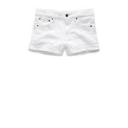 G-Star RAW 3301 skinny shorts denim short wit Korte broek Meisjes Kato...
