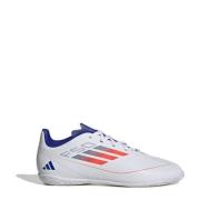 adidas Performance F50 Club IN Junior zaalvoetbalschoenen wit/rood/bla...
