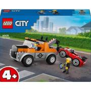 LEGO City Sleepwagen en sportautoreparatie 60435 Bouwset