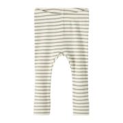 NAME IT BABY gestreepte broek NBNBANI beige/ecru Jongens Katoen Streep...