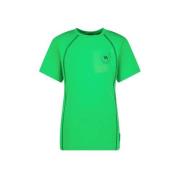 Vingino T-shirt Hike neon groen Jongens Polyester Ronde hals Effen - 1...