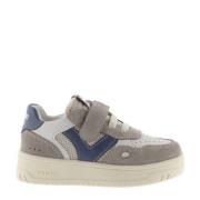 Victoria leren sneakers grijs/wit Jongens Imitatieleer Meerkleurig - 3...