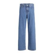 JACK & JONES JUNIOR loose fit jeans JJIALEX JJORIGINAL blue denim Blau...