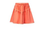 Retour Jeans rok Patty neon oranje Meisjes Stretchkatoen Effen - 146/1...