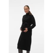 VERO MODA MATERNITY gebreide zwangerschapsjurk VMMKADEN met ceintuur z...