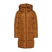 VERO MODA GIRL gewatteerde winterjas VMLUCY warmbruin Meisjes Polyeste...