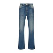 Vingino straight fit jeans Catie medium blue denim Blauw Meisjes Stret...