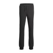 JACK & JONES JUNIOR broek JPSTWILL JJFUSION zwart Jongens Sweat Effen ...