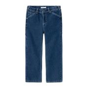 NAME IT KIDS straight fit jeans NKMRYAN dark blue denim strong Blauw E...