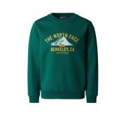 The North Face sweater groen Trui Jongens/Meisjes Katoen Ronde hals Pr...