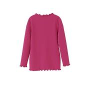 NAME IT MINI longsleeve NMFLARIANA met all over print fuchsia Roze Mei...