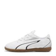 Puma Vitoria Jr. zaalvoetbalschoenen wit/zwart Jongens/Meisjes Imitati...