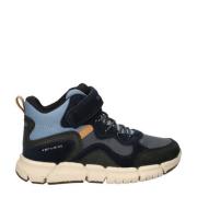 Geox J Flex Blauw Jongens Imitatieleer Meerkleurig - 36 Sneakers