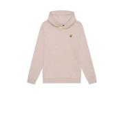 Lyle & Scott sweater Beige Jongens Katoen Capuchon Effen - 164/170