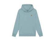 Lyle & Scott sweater Blauw Jongens Katoen Capuchon Effen - 170/176