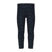 NAME IT MINI legging met all over print zwart/grijs Meisjes Stretchkat...