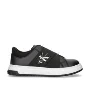 Calvin Klein Zwart Jongens Imitatieleer Logo - 30 Sneakers