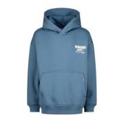 Vingino hoodie Basic met printopdruk zachtblauw Sweater Printopdruk - ...