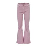 LOOXS little flared jeans lila Paars Meisjes Stretchkatoen Effen - 122