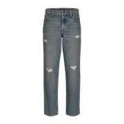 JACK & JONES JUNIOR loose fit jeans JJICHRIS JJORIGINAL blue denim Bla...