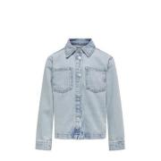 KIDS ONLY GIRL spijkerjas KOGCARLY light blue denim Blauw Backprint - ...