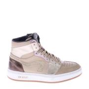 Hip H1765 leren sneakers beige Meisjes Leer Meerkleurig - 29