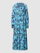Maxi-jurk met bloemenmotief, model 'Topaz'