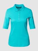 Poloshirt met korte knoopsluiting