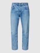 Straight leg jeans in 5-pocketmodel, model 'Athen'