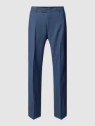 Modern fit pantalon met persplooien, model 'Brad'