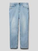 Jeans met labelpatch, model 'Dalino'