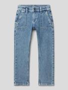 Jeans met zij- en achterzakken