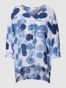 Blouse met all-over motief