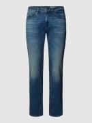 Regular fit jeans met labelapplicatie, model 'Re.Maine'