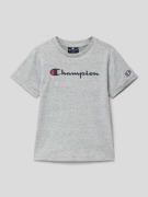 T-shirt met ronde hals