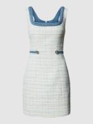 Mini-jurk met gevlochten garnering, model 'TOSCA'