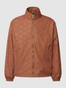 Windbreaker met labeldetail