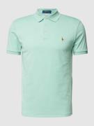 Regular fit poloshirt met logostitching