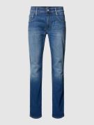 Slim fit jeans in 5-pocketmodel, model 'Anbass'