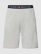 Sweatshorts met elastische band met logo, model 'JERSEY SHORT'