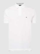 Slim fit poloshirt van piqué