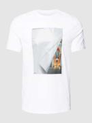 T-shirt met motiefprint