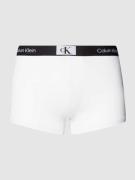 Boxershort met ingeweven labeldetails