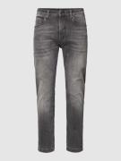 Jeans met labelpatch, model 'WEST'